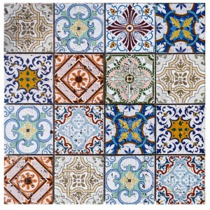 Mode marokkanischen Stil Wasser-Jet-Marmor-Mosaik für Backsplash-Fliesen